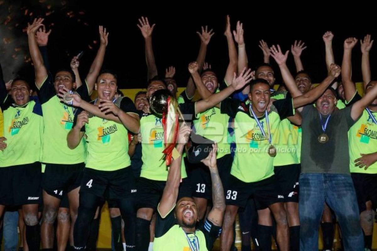 ¡Eufórica¡ La celebración de Nerlyn Membreño y el Olancho campeón de la Liga de Ascenso