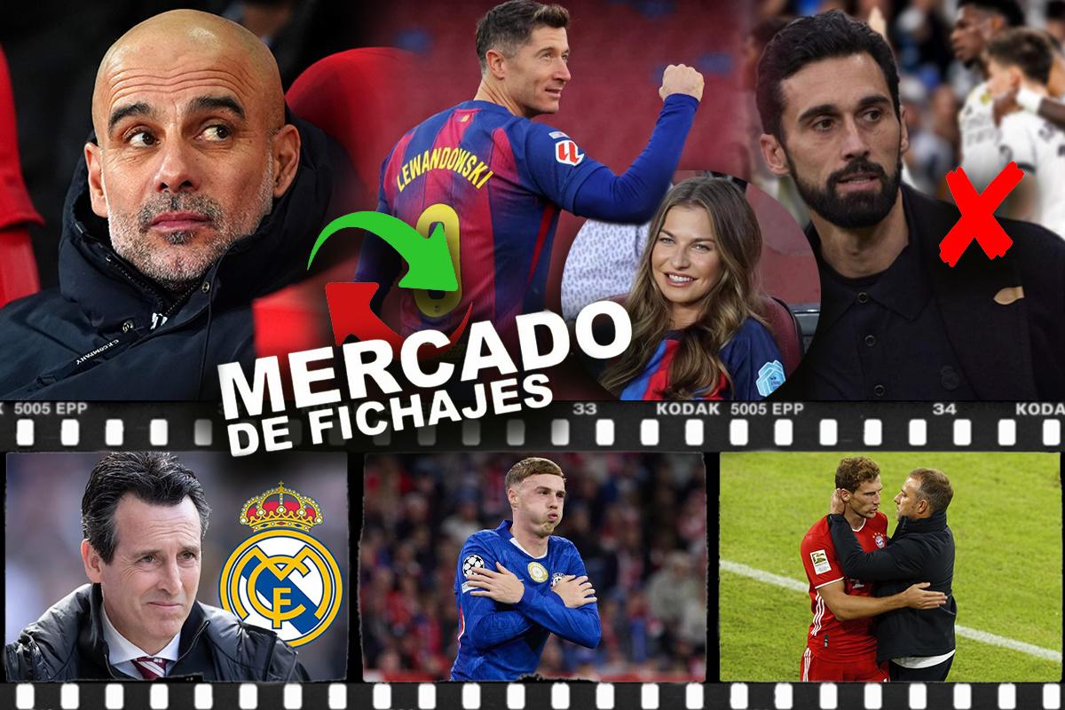 Se va del Madrid si continúa Arbeloa y la mujer de Lewandowski desliza su futuro; Guardiola vende a su atacante noruego