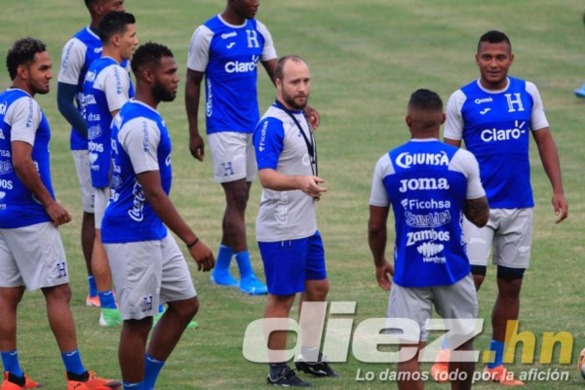 En imágenes: Así fue el último entrenamiento de Honduras previo al juego con Puerto Rico