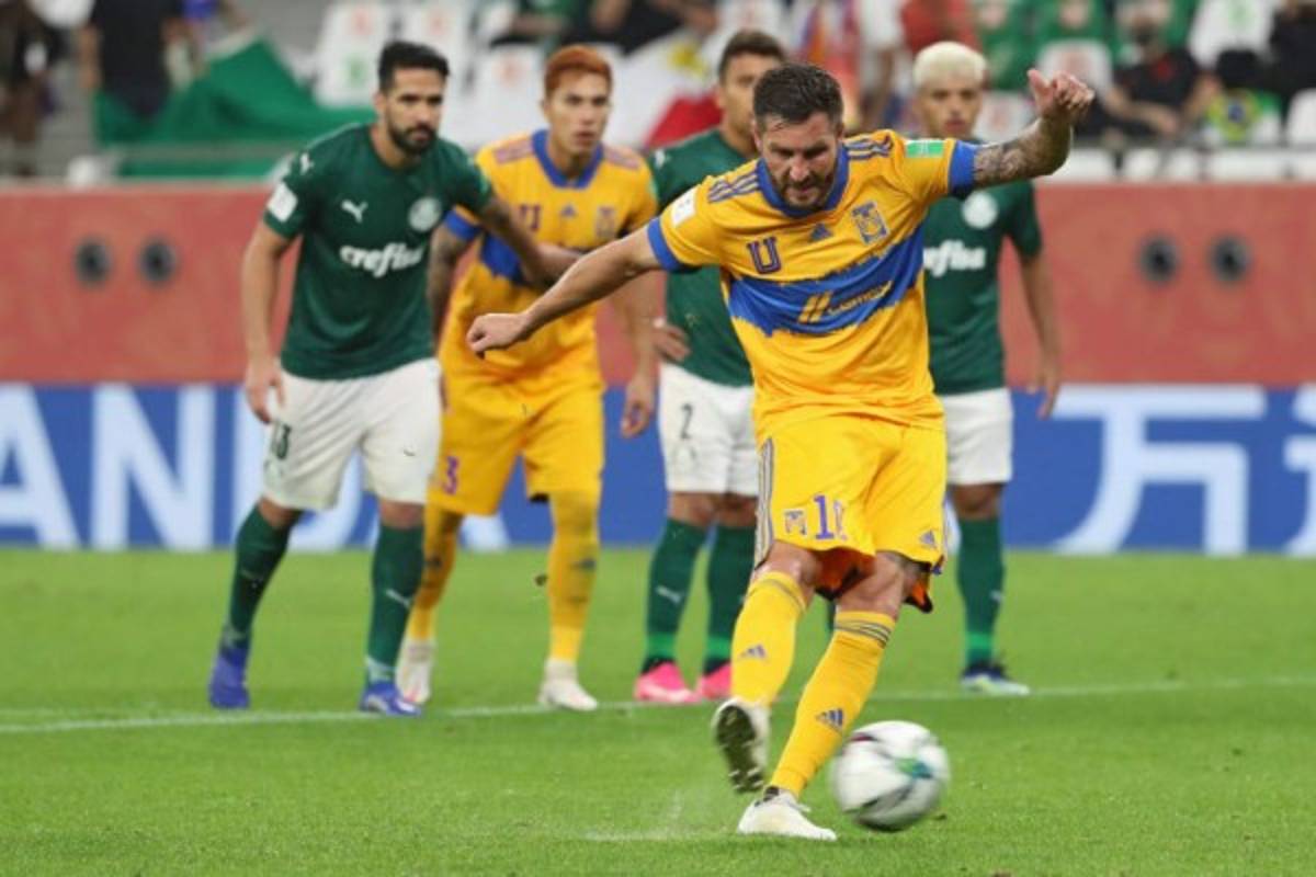 Fotos: La bronca de Gignac con el técnico de Palmeiras y el tremendo festejo de Tigres
