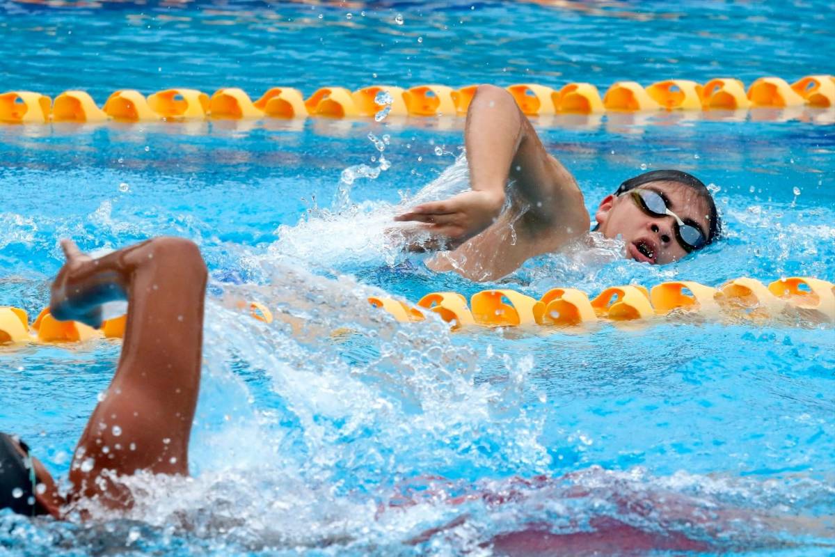 ¡Más de 400 atletas! Se vive la décima edición de la Copa Nacional de Natación Municipalidad SPS