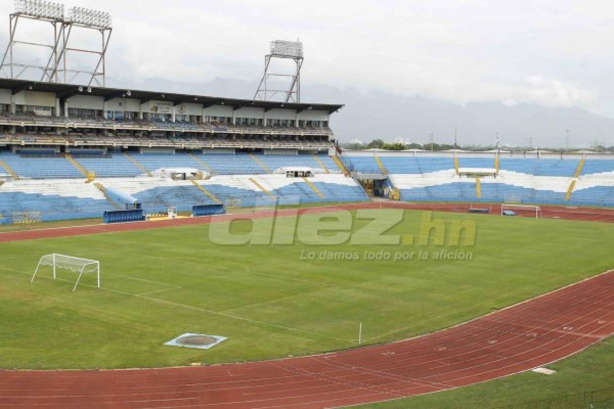 Así luce el estadio Olímpico para albergar al Marathón- Santos Laguna por la Concacaf