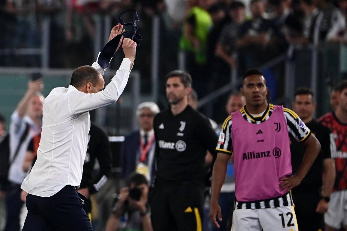 Allegri se desvistió en plena final, la reacción de Gasperini y la Juventus rompe la sequía de títulos en Italia