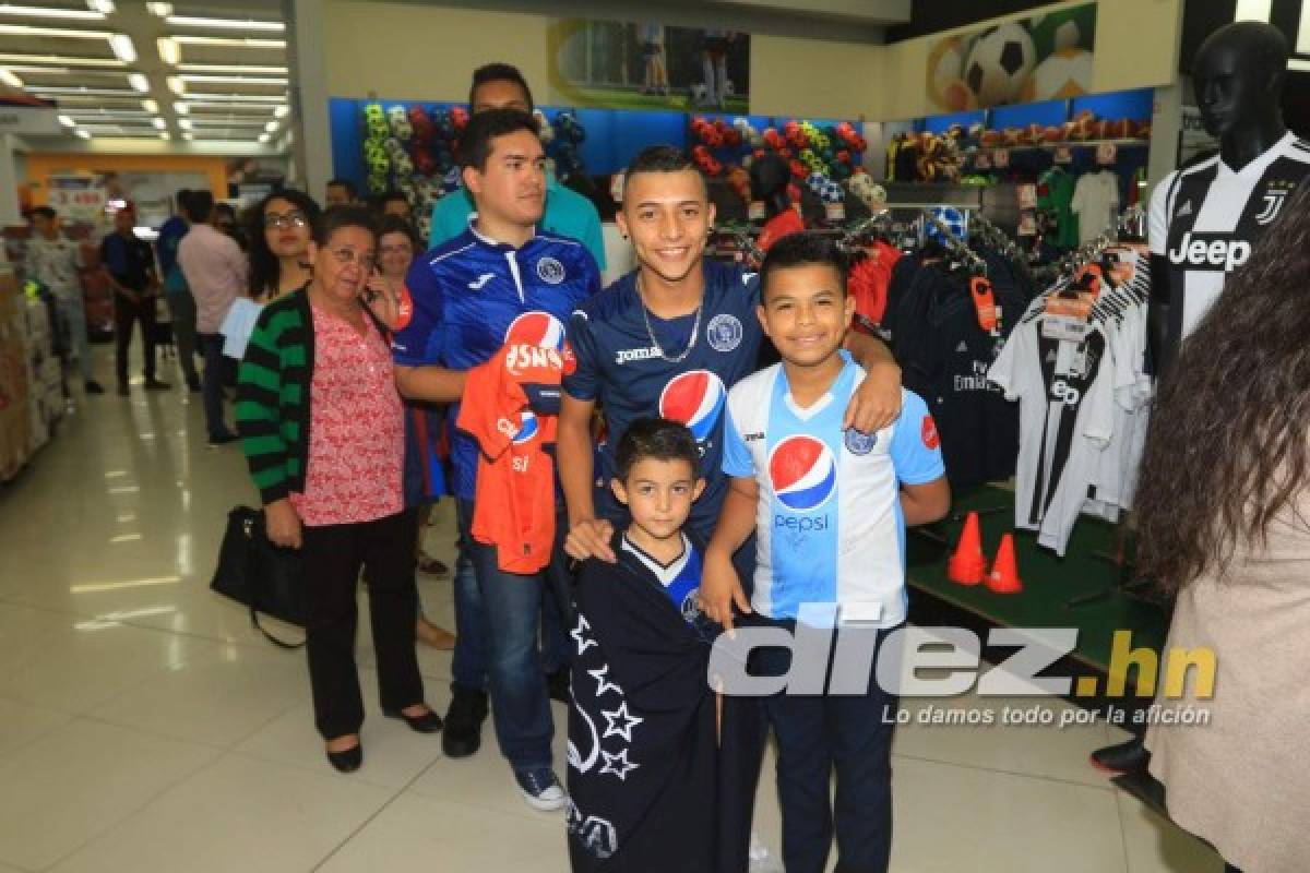 ¡Unidos por la pasión azul! Motagua compartió con sus aficionados