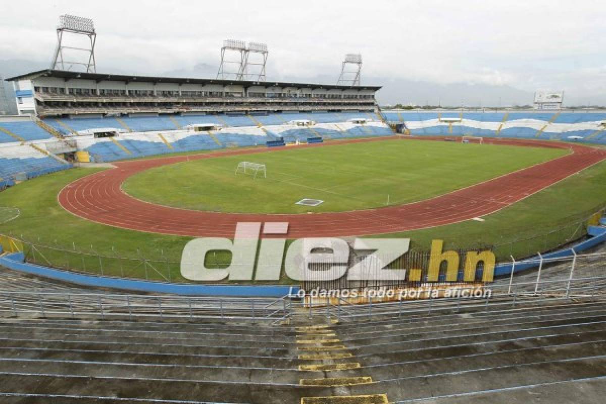 Así luce el estadio Olímpico para albergar al Marathón- Santos Laguna por la Concacaf