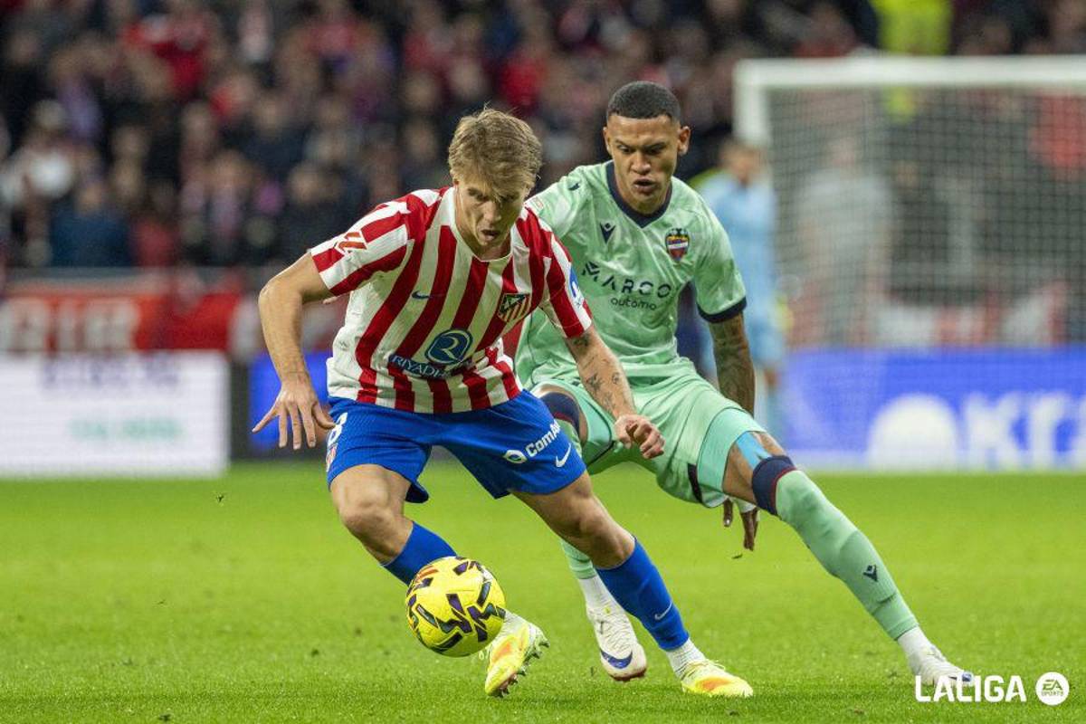 El partido de Kervin Arriaga contra el Atlético: tremendo desgaste, sus duelos ganados y su puntuación