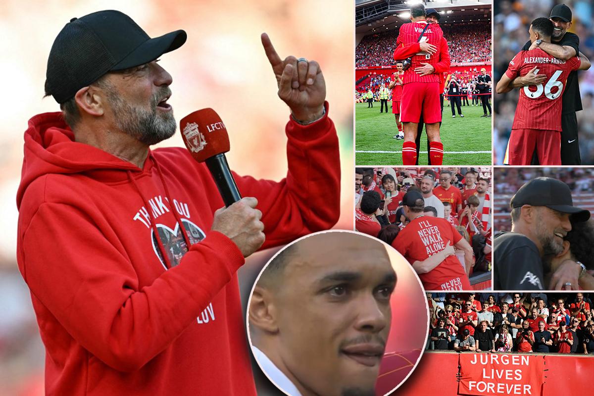 Jurgen Klopp confirmó al próximo técnico del Liverpool: así fue su emotiva despedida en Anfield