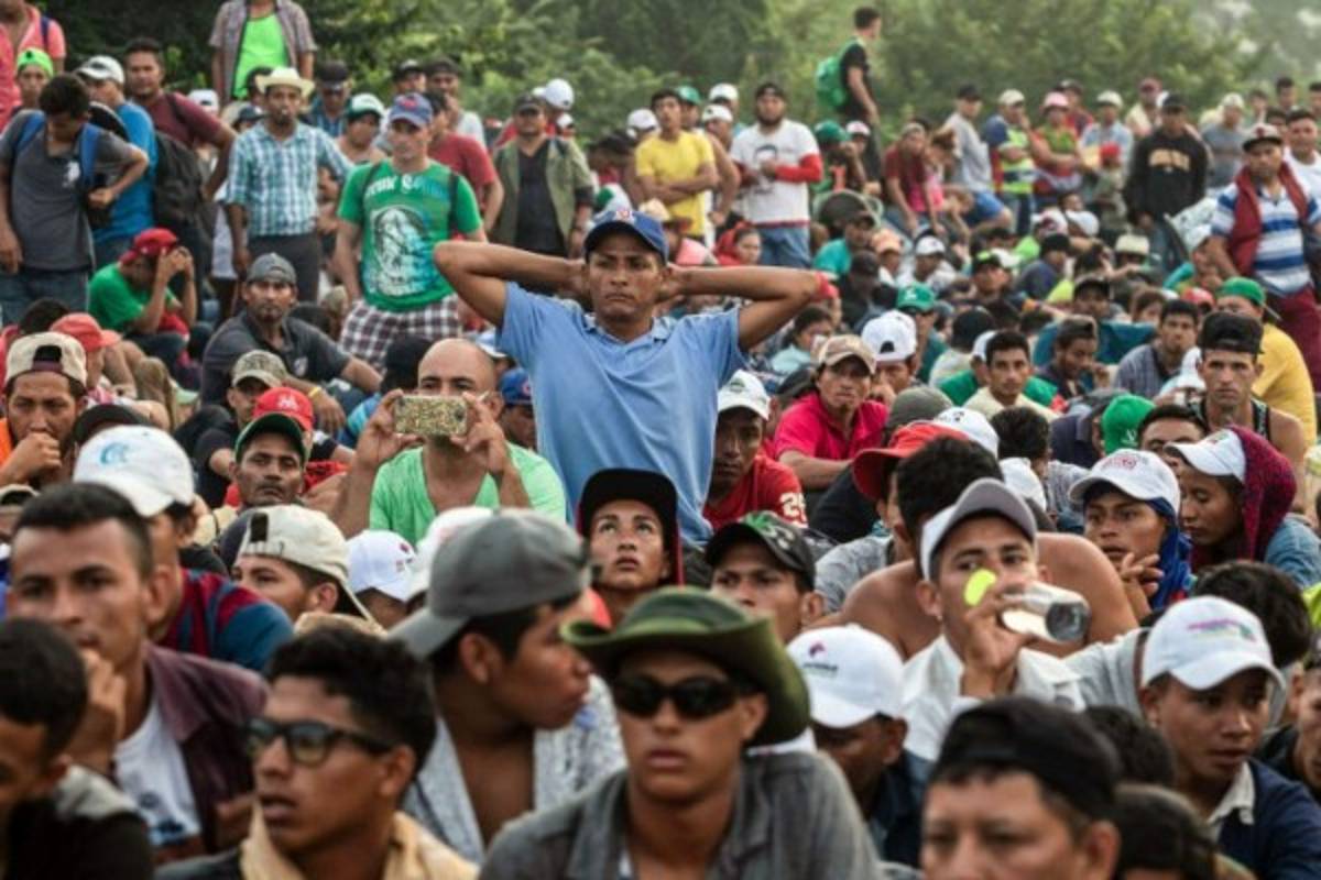 FOTOS: Caravana de migrantes viaja a Ciudad de México para pedir permiso migratorio
