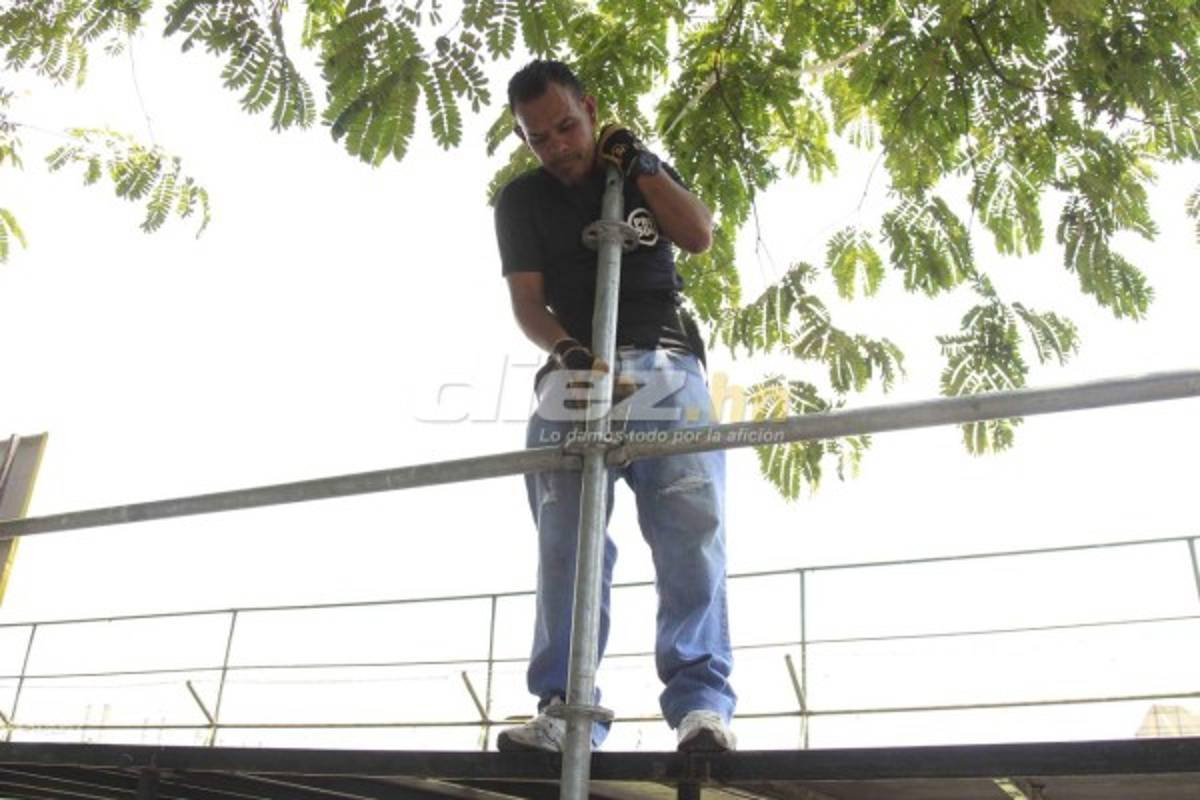 En fotos: El Yankel se viste de gala y así recibirá su primera Gran Final de Honduras