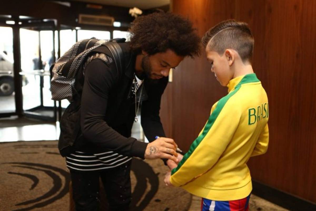 Fotos: Así se la pasan los brasileños y argentinos antes de verse las caras