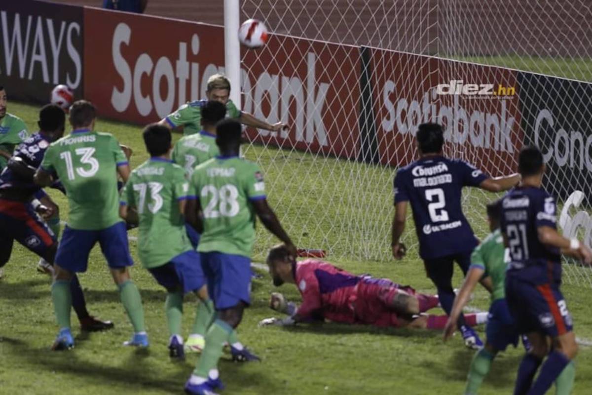 ¡Imperdibles! Las mejores imágenes que dejó el Motagua vs Seattle Sounders en la ida de los octavos de final