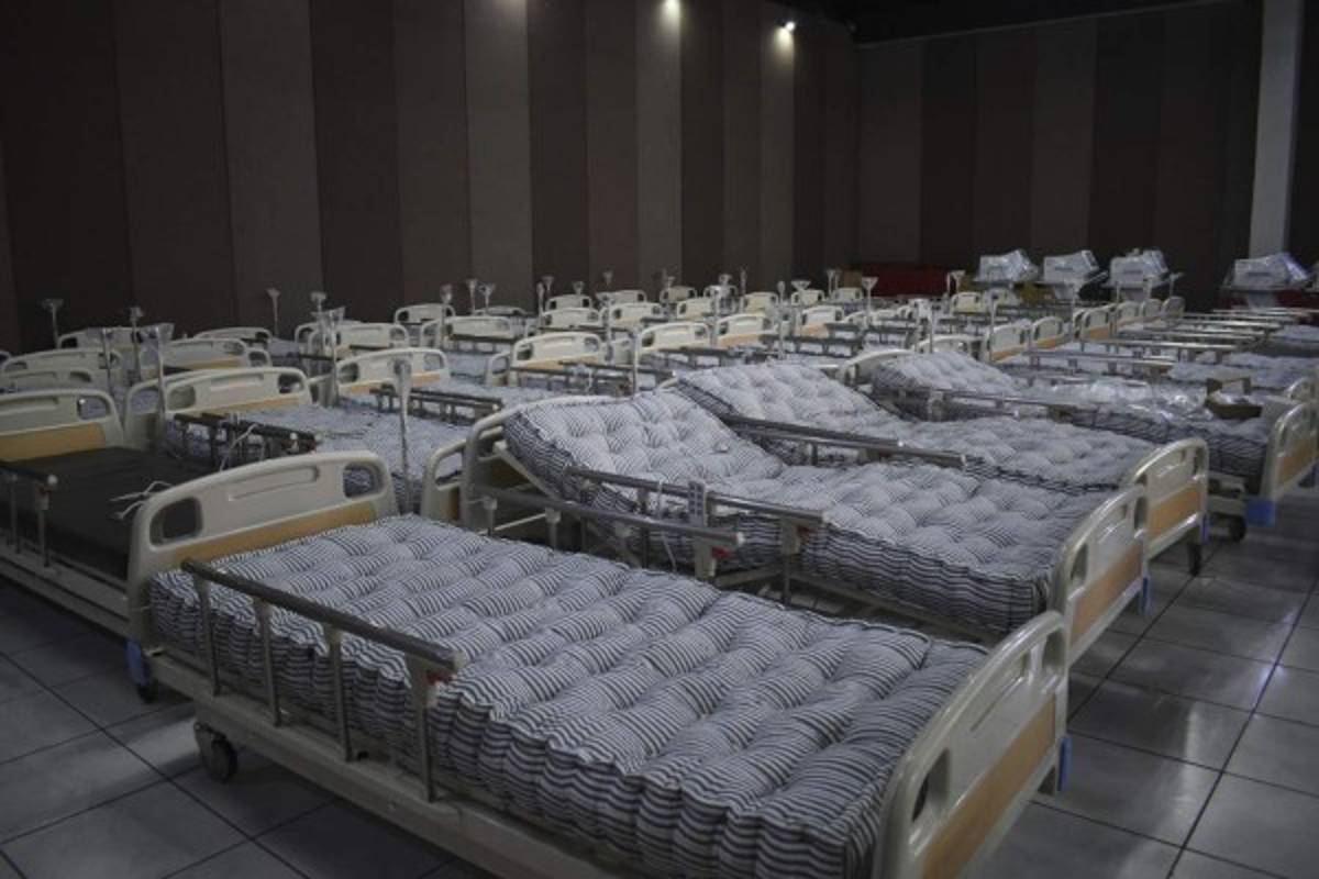 Guatemala armó un hospital para atender pacientes con coronavirus en 72 horas