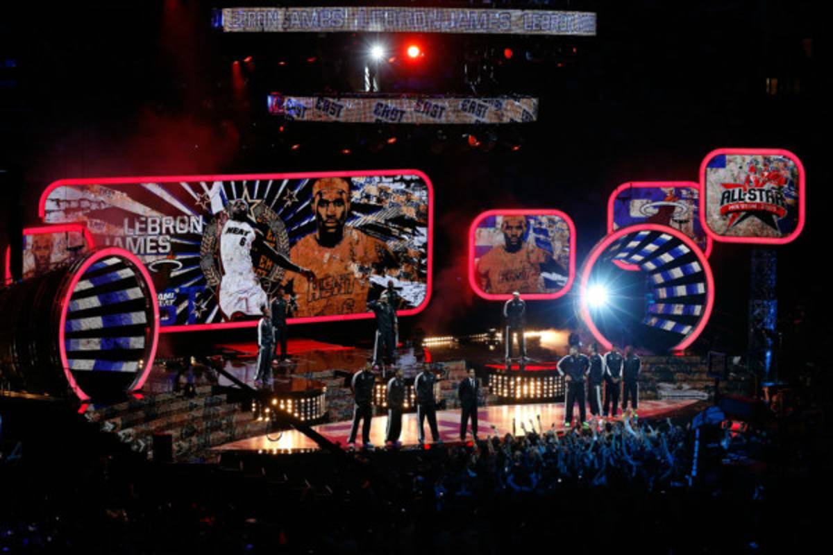 Espectacular show en el Juego de Estrellas de la NBA