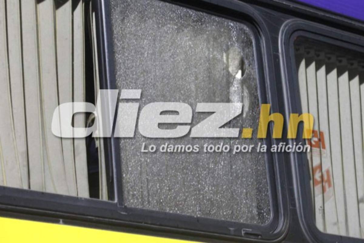 FOTOS: El cobarde ataque al Alianza de El Salvador en Tegucigalpa