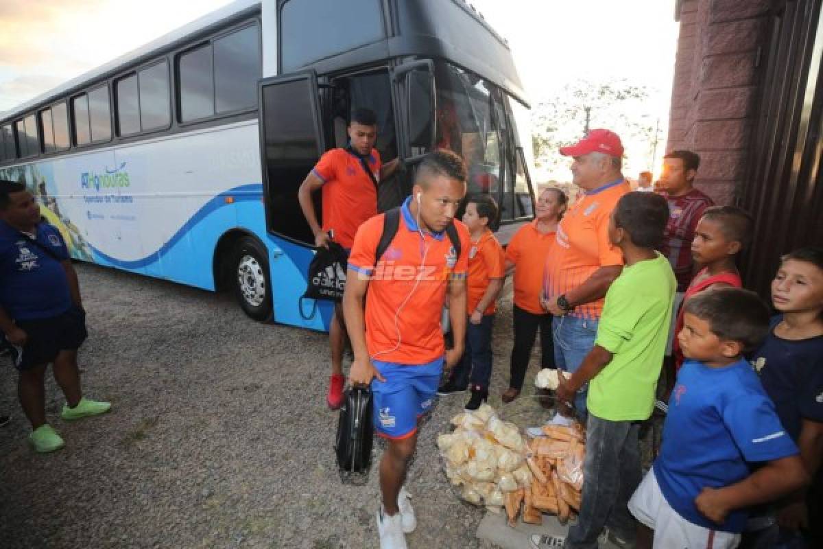 Incertidumbre y solo seis policías en Choluteca para el UPNFM-Olimpia