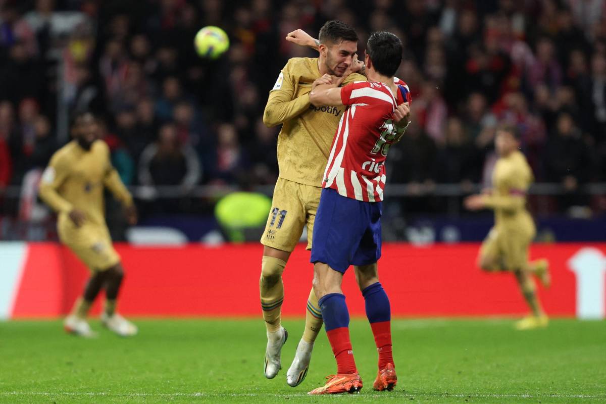 No se vio en TV: la insólita pelea a lo UFC entre Ferran y Savic, el milagro de Ronald Araújo y la bronca del Cholo Simeone