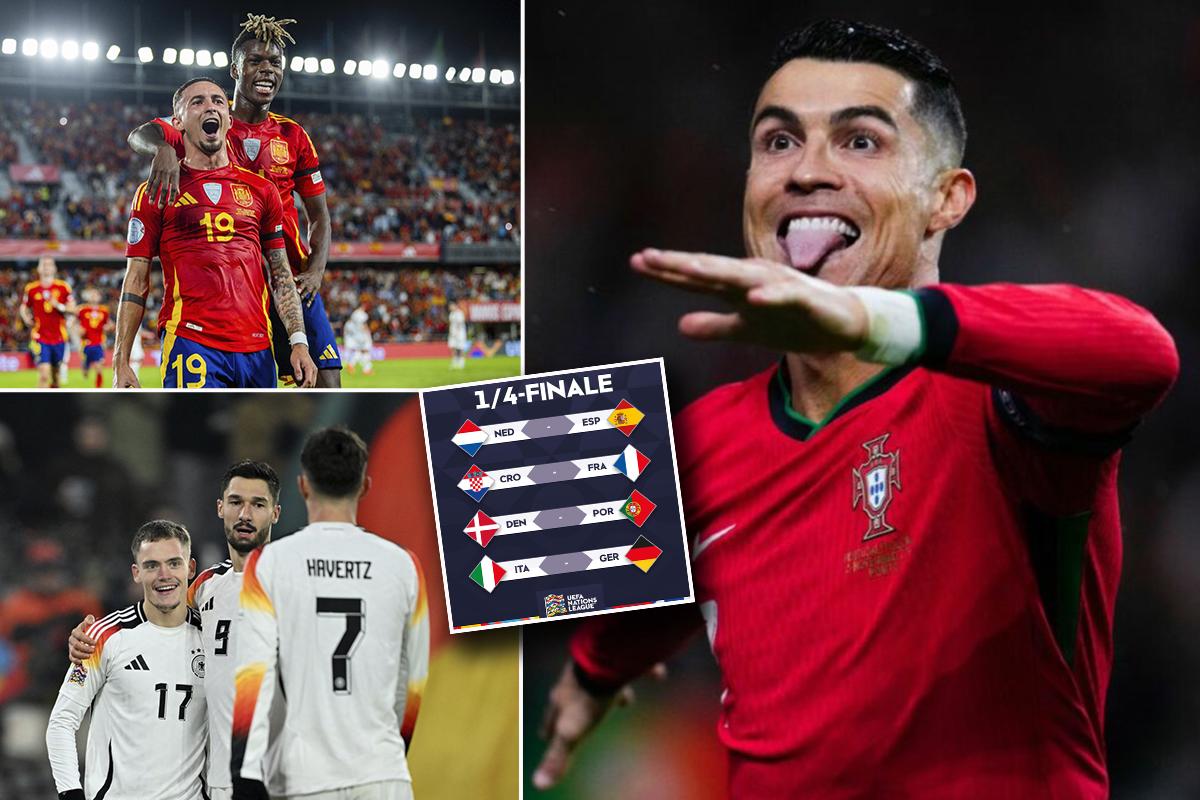 OFICIAL: así quedaron definidos los cuartos de final de la UEFA Nations League; España con duro rival