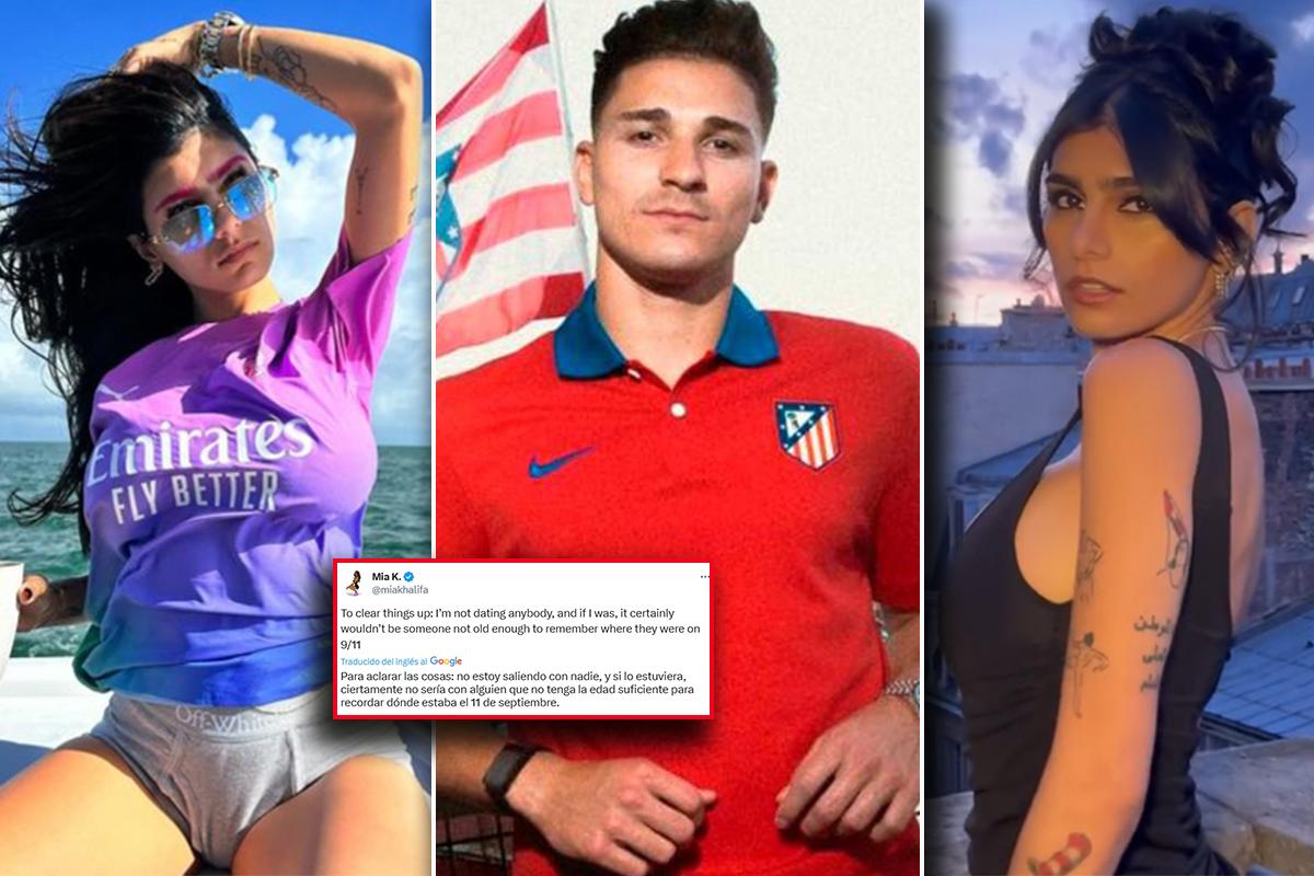 Mia Khalifa rompió el silencio sobre su supuesto romance con Julián Álvarez: “Para aclarar las cosas...”