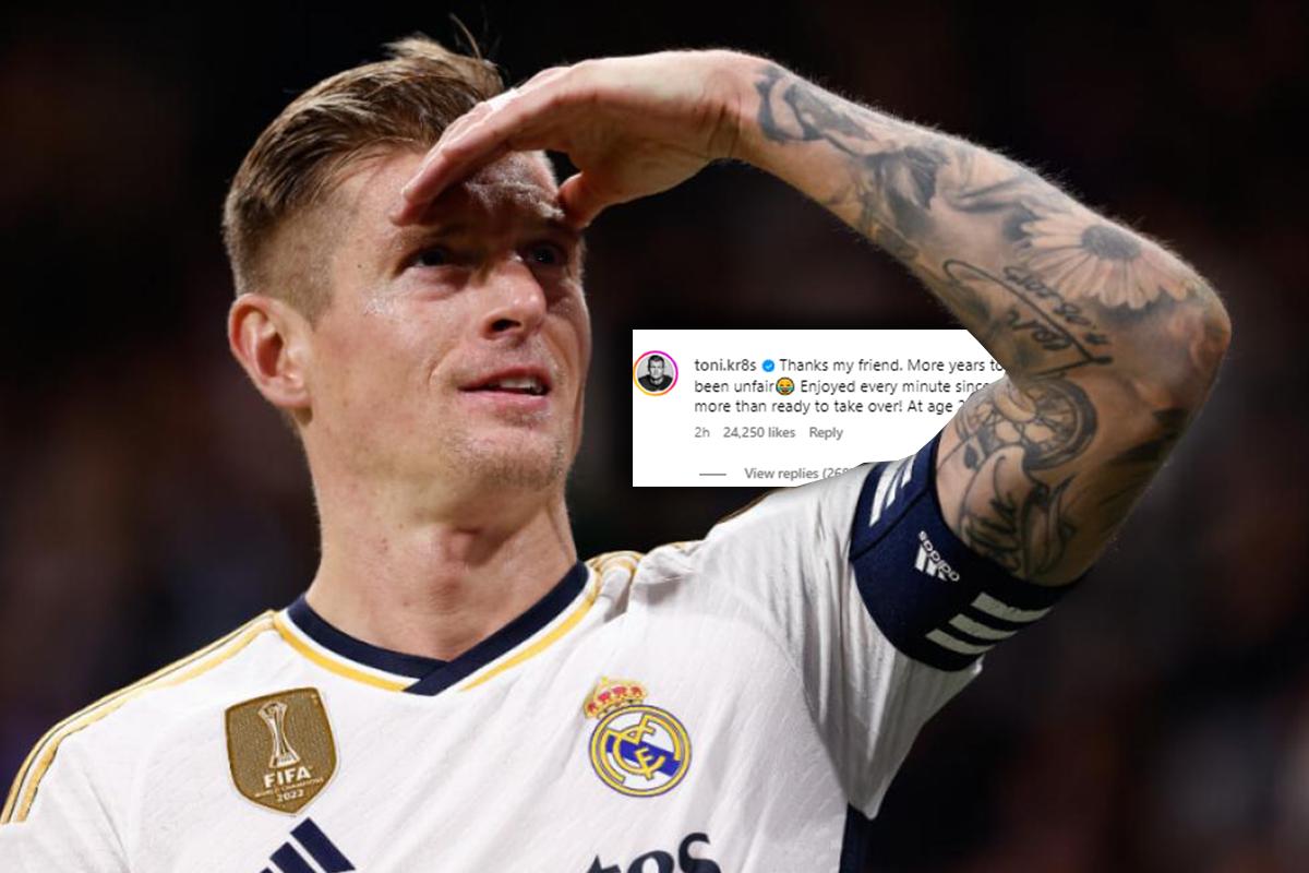 Kroos se va del Real Madrid y señaló a su heredero: “Estás más que listo para tomar el control...”