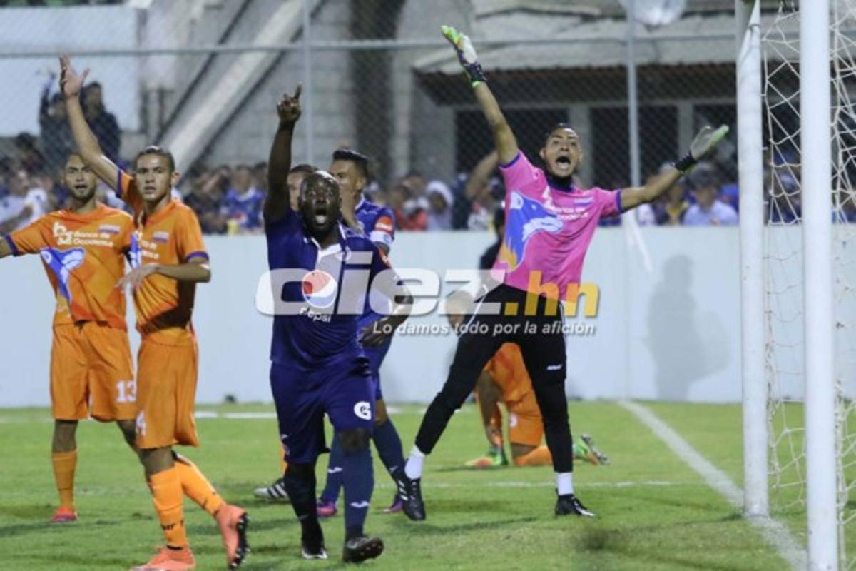 NO VISTE EN TV: El festejo del Motagua y el reclamo de Vargas a Joshua