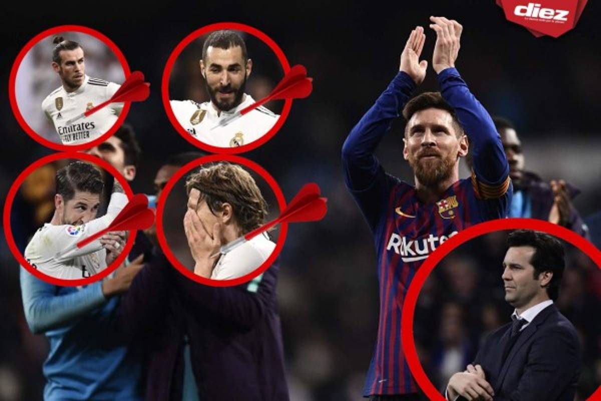 Uno a uno: Los señalados del Real Madrid tras perder los clásicos ante el Barcelona