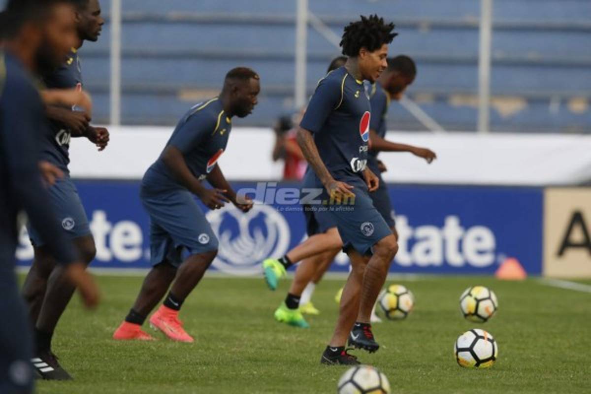 Con alegría y fe; así fue el último entrenamiento de Motagua previo a la final de Concacaf