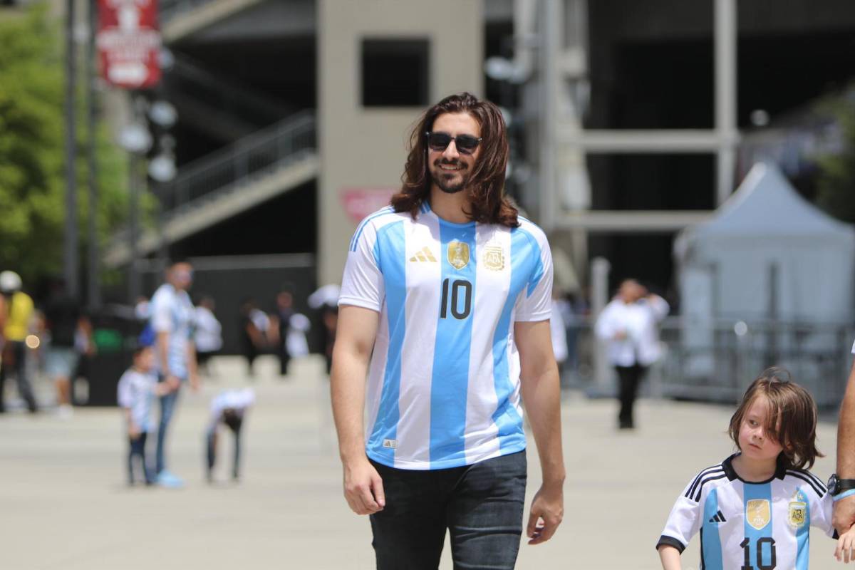 La belleza argentina, la que mostró demás, los asiáticos con la camiseta de Messi y la famosa hondureña en Copa América