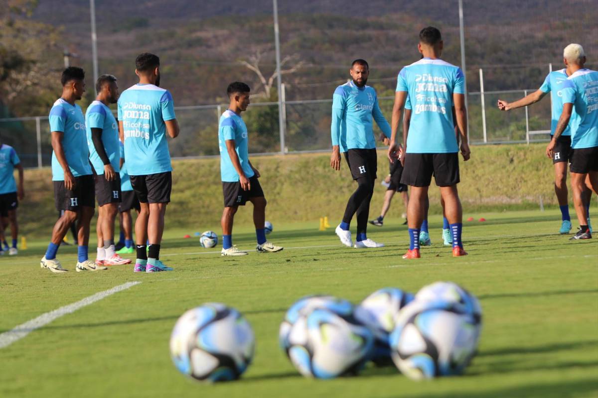 Honduras entrenó pensando en Costa Rica: Con un jugador incorporado de último momento y un “gringo” sorpresa