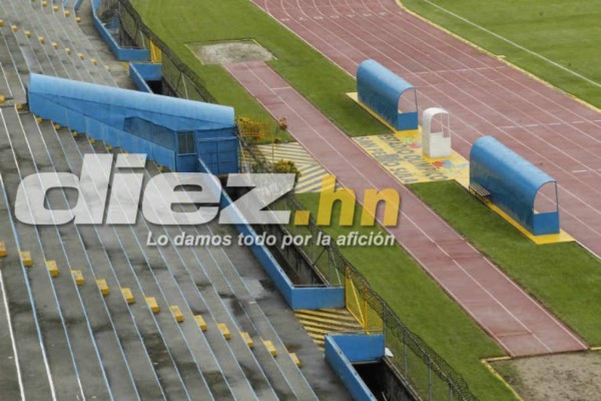 ¡QUÉ BELLEZA! Así pulen el estadio Olímpico para juego de Honduras ante Australia