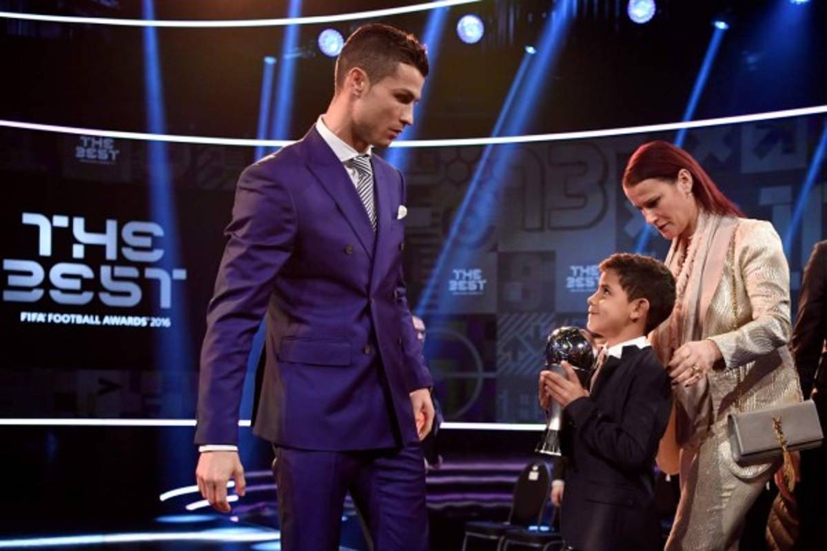Las imágenes que no se vieron de Cristiano Ronaldo en el Premio The Best
