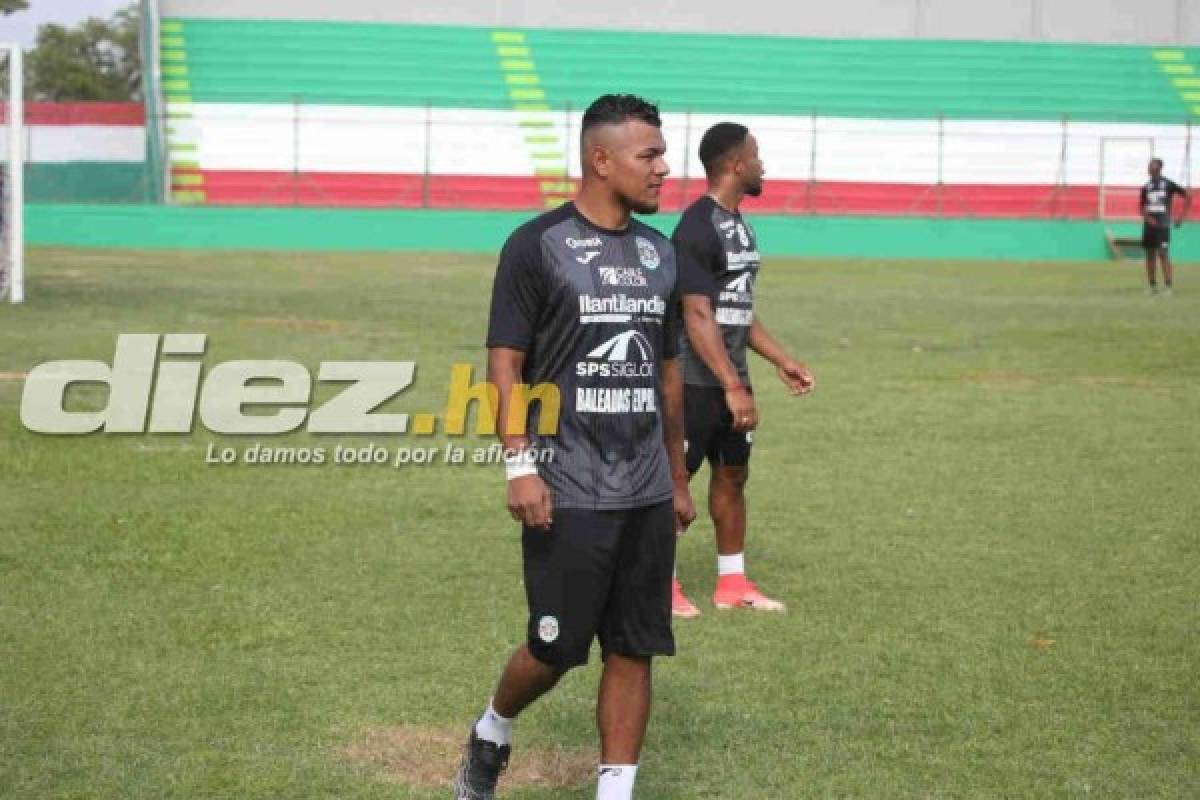 FOTOS: Así fue el primer entreno de Mario Martínez con el Marathón