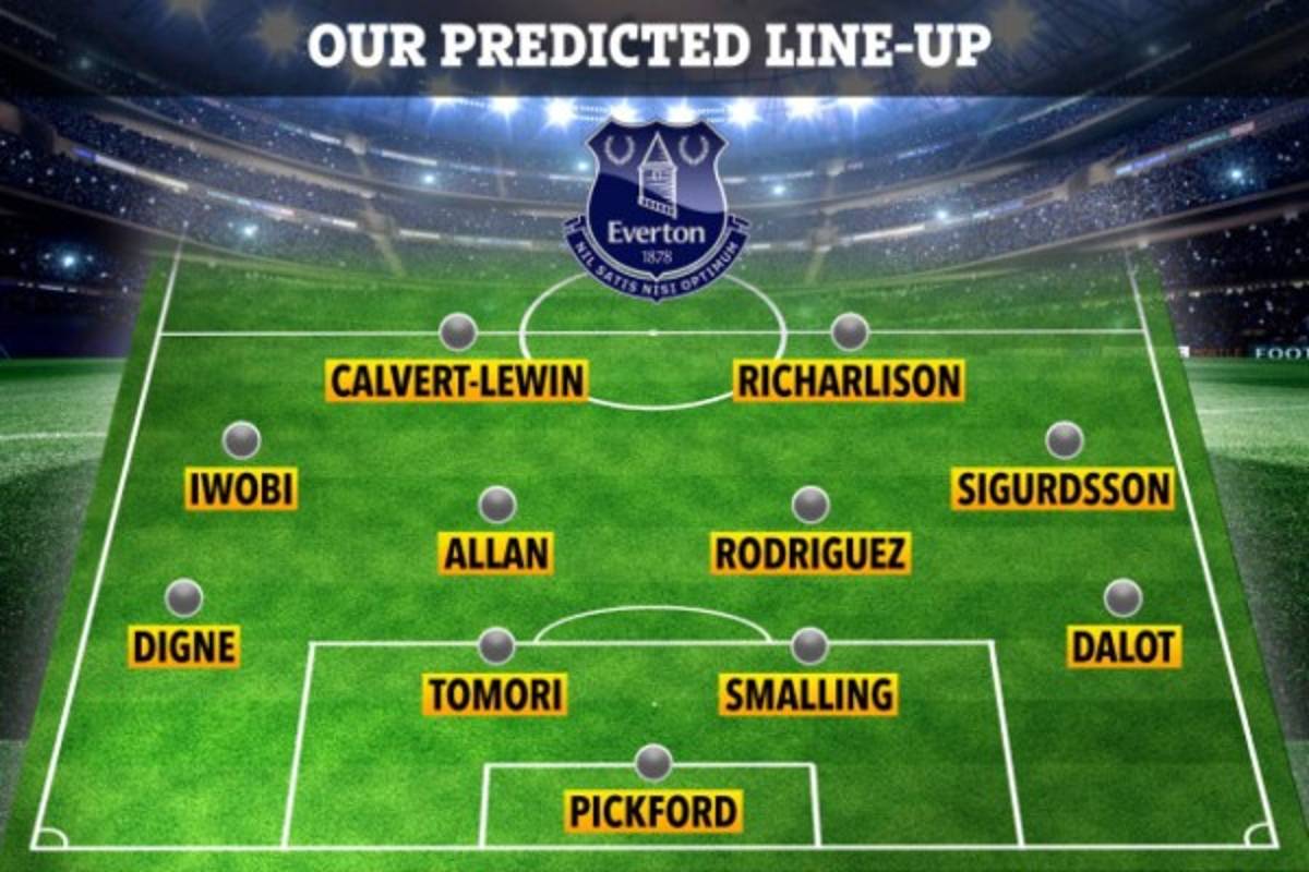 Con los fichajes: El nuevo 11 del Everton para la próxima temporada con James Rodríguez y otros cracks