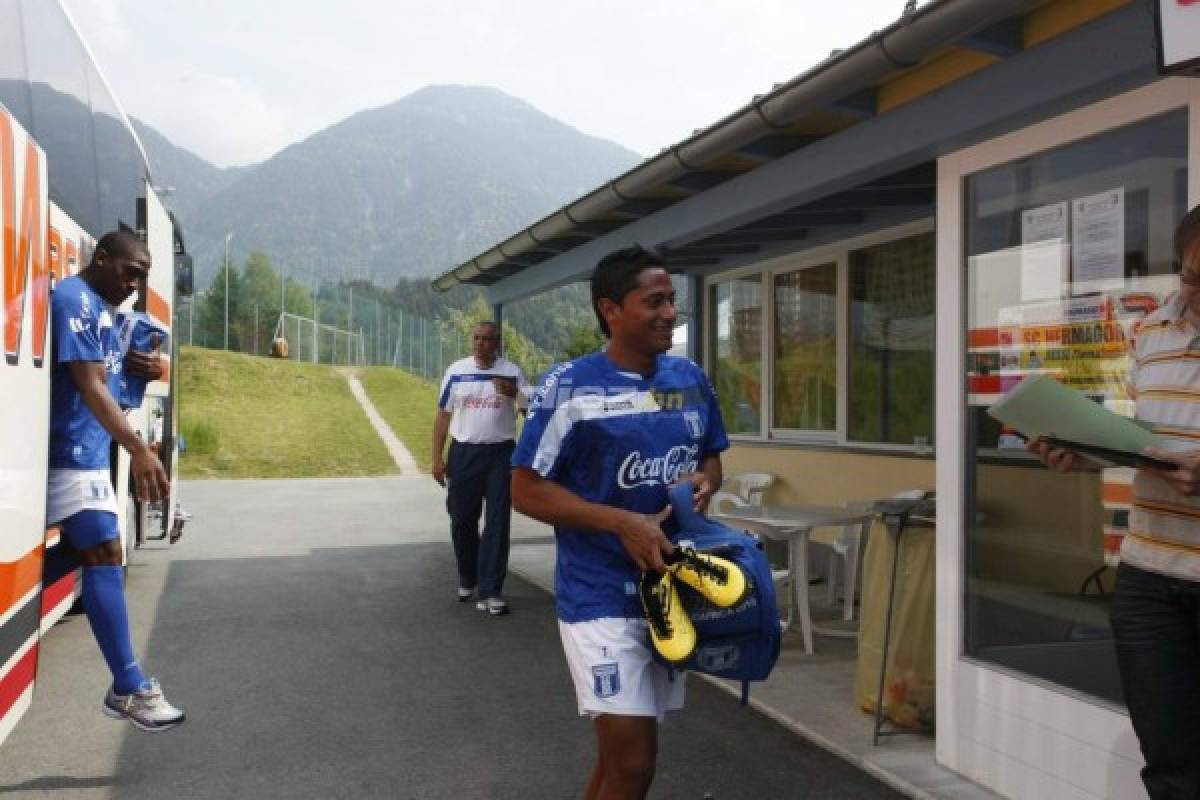 Las fotos que engañaban a todos de la Selección de Honduras previo al Mundial de Sudáfrica 2010