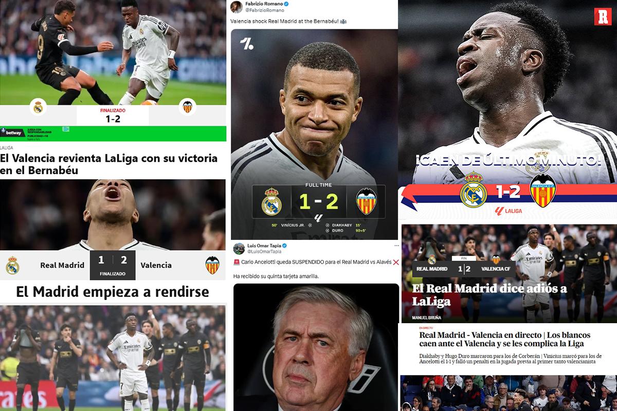 Adiós a LaLiga; ni con ayuda del VAR: prensa reacciona tras la dolorosa caída del Real Madrid en el Bernabéu