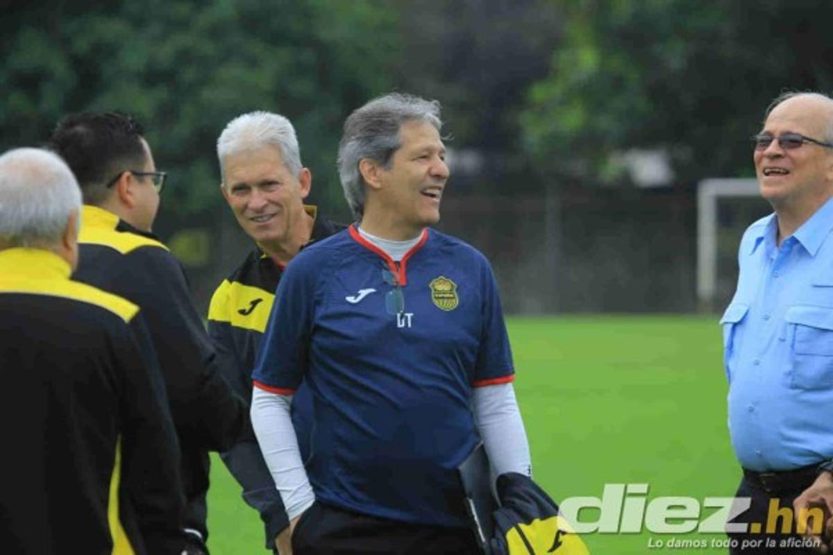EN FOTOS: Así fue el primer entreno de Carlos Restrepo al mando del Real España