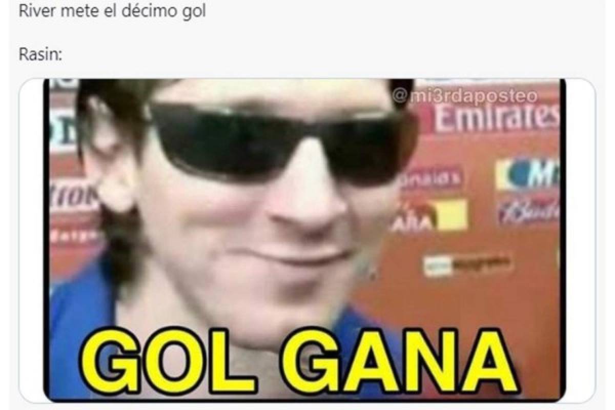 Memes: Boca Juniors no se salva de las burlas tras la paliza de River Plate a Racing en la Supercopa Argentina