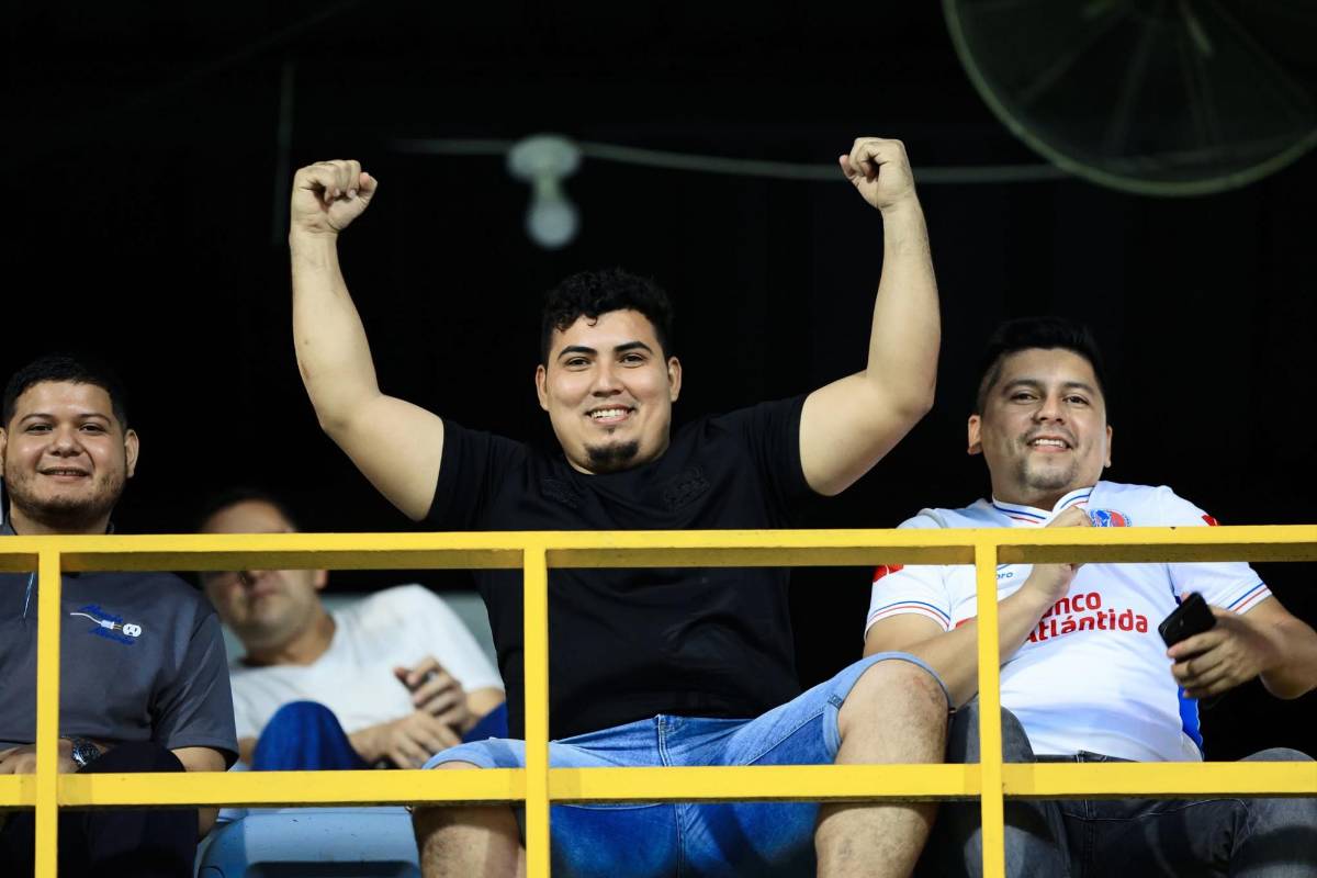 ¡Quieren la 39! Afición del Olimpia se hizo sentir en el estadio Morazán para la gran final de ida ante Real España