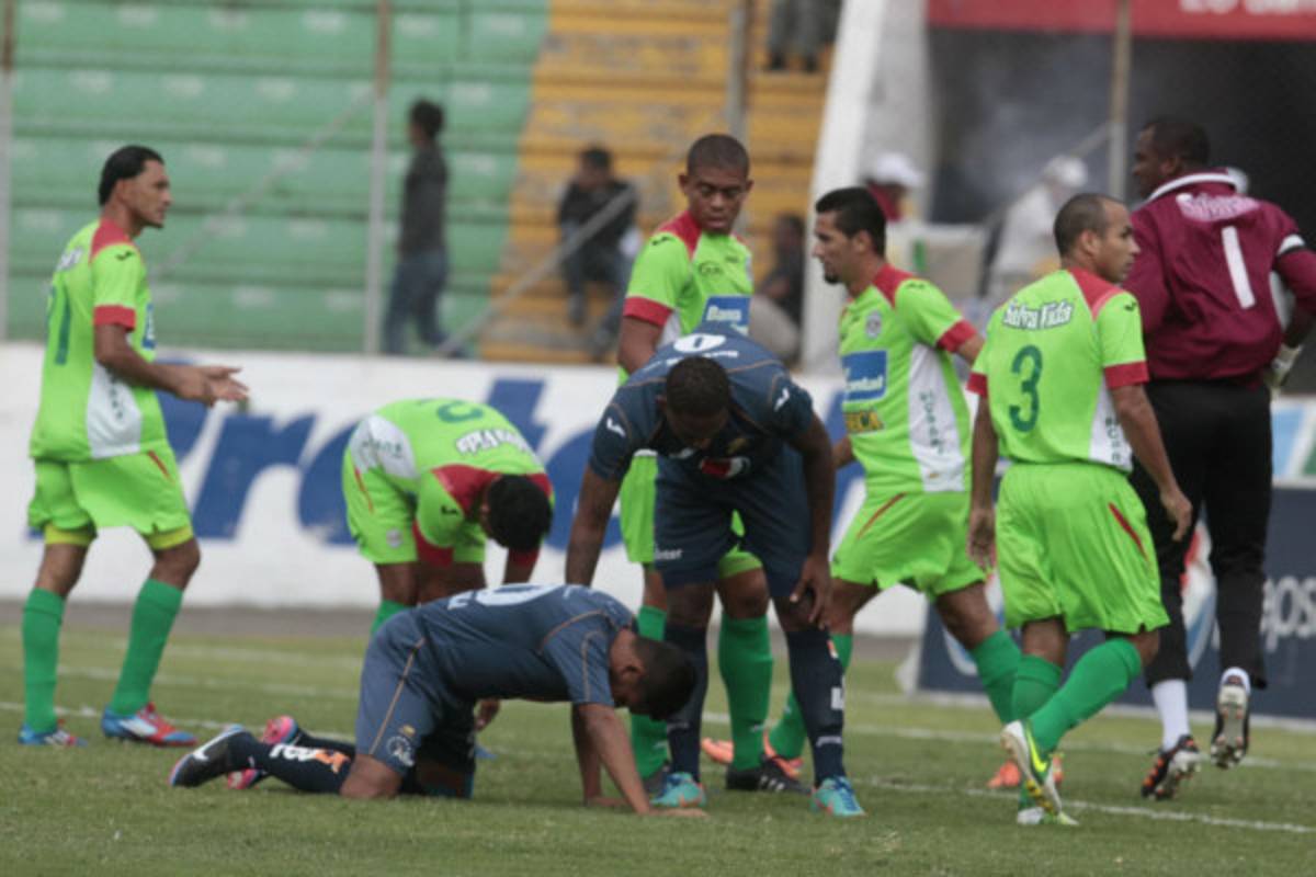 Motagua y Marathón empataron 1-1