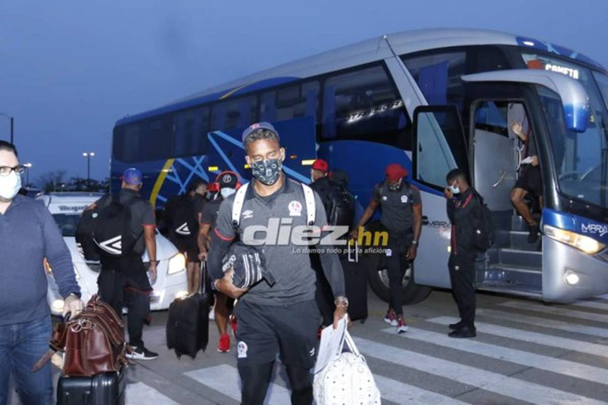 ¡Quieren marcar historia! Las postales de la partida de Olimpia para el juego ante América en el Azteca