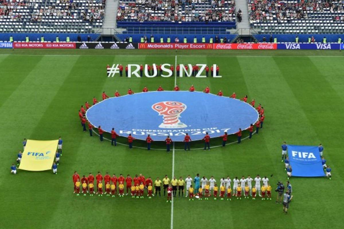 FOTOS: Rusia inauguró la Copa Confederaciones con Cristiano como figura