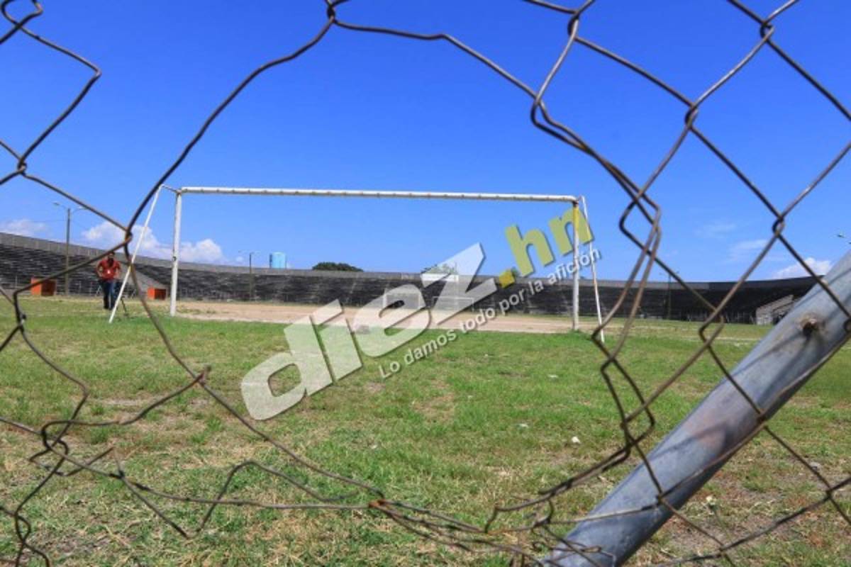 FOTOS: El triste abandono del que pudo ser el estadio más bonito de Honduras