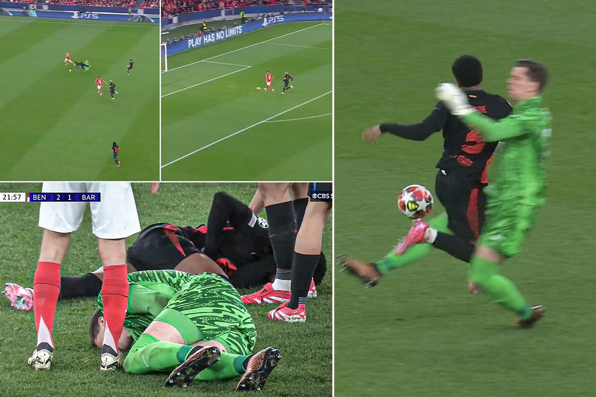 El penal “no pitado” al Benfica en la remontada del Barcelona, pésima noche de Szczesny y el héroe en Champions League