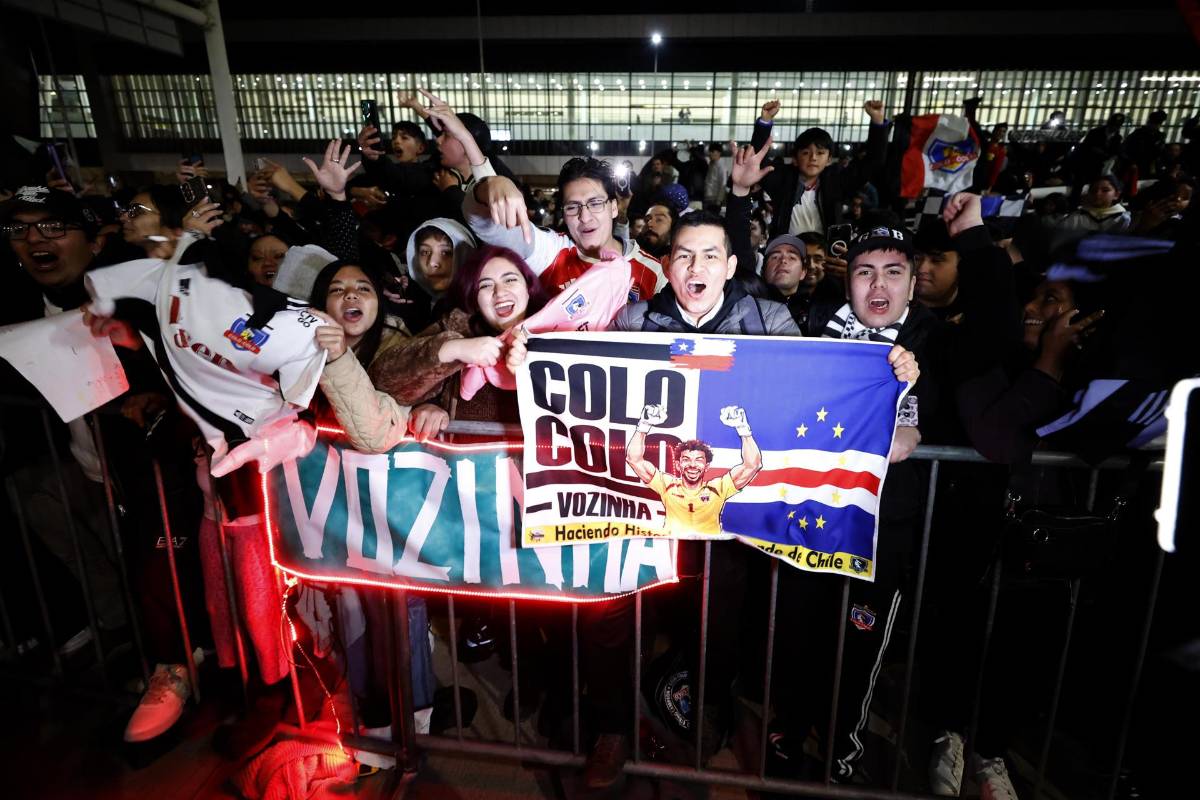 Vozinha llegó a Chile: su reacción y así fue recibido por hinchas de Colo Colo