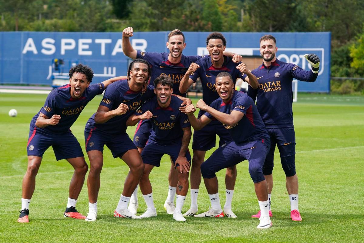 Así fue el regreso de Mbappé a los entrenamientos de PSG: ‘nuevo’ amigo, Keylor Navas con baile inesperado y daga a Real Madrid