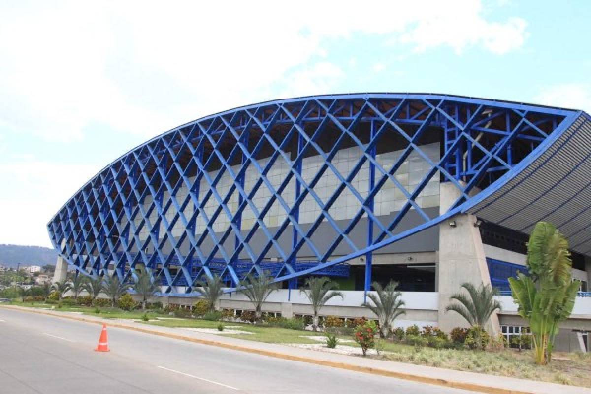 Así es el hermoso Palacio de los Deportes de la UNAH