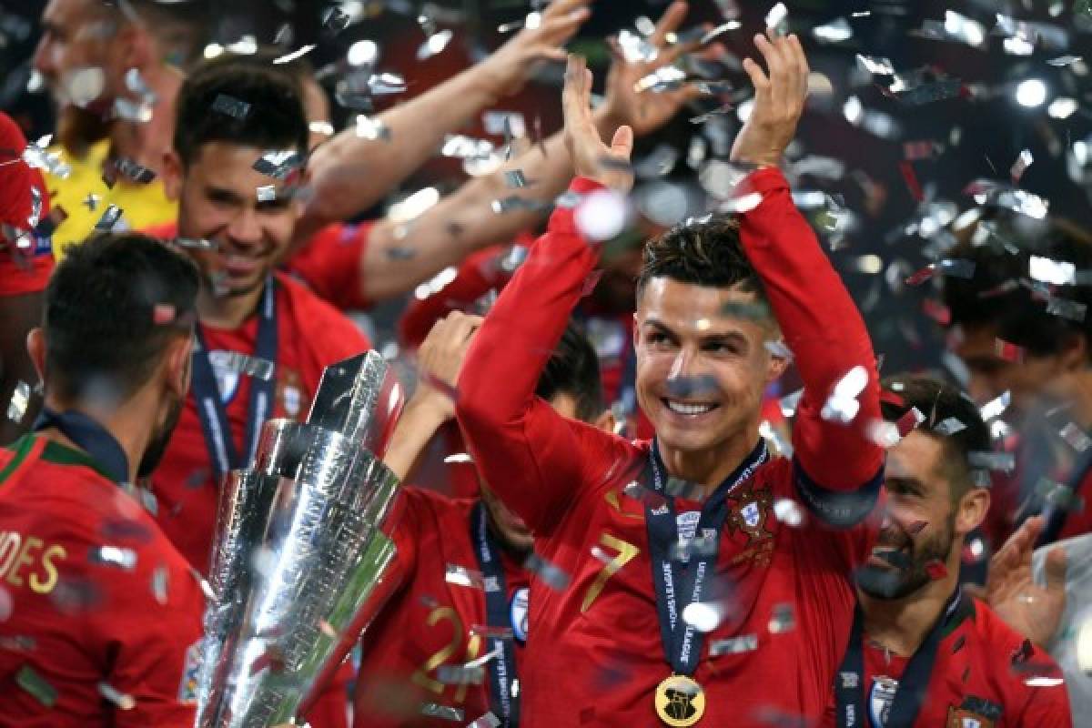 NO SE VIO EN TV: El polémico festejo, la tristeza de Van Dijk y el consejo de Cristiano   