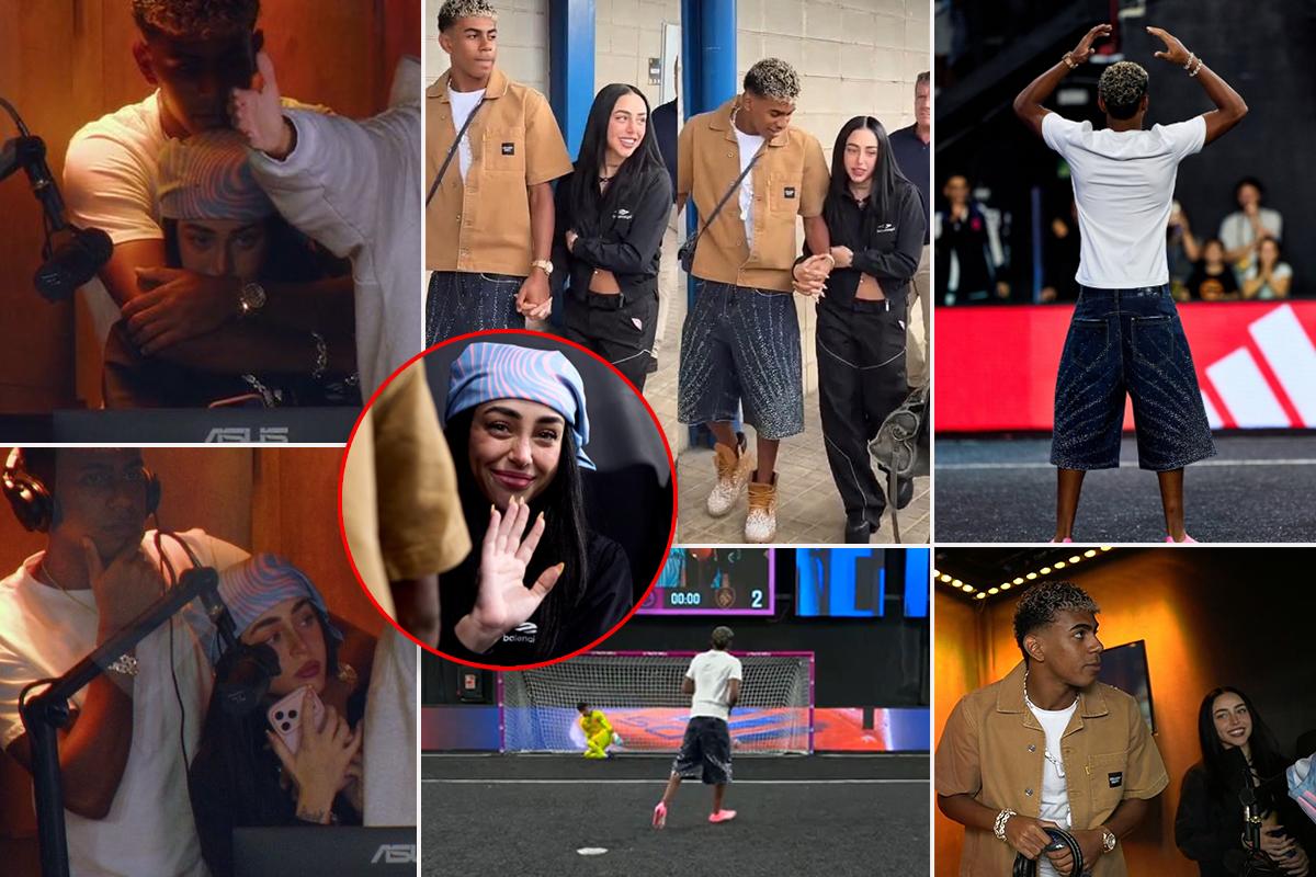 Así fue el debut de Lamine Yamal en la Kings League: anotó para la victoria de su equipo y las fotos con Nicki Nicole