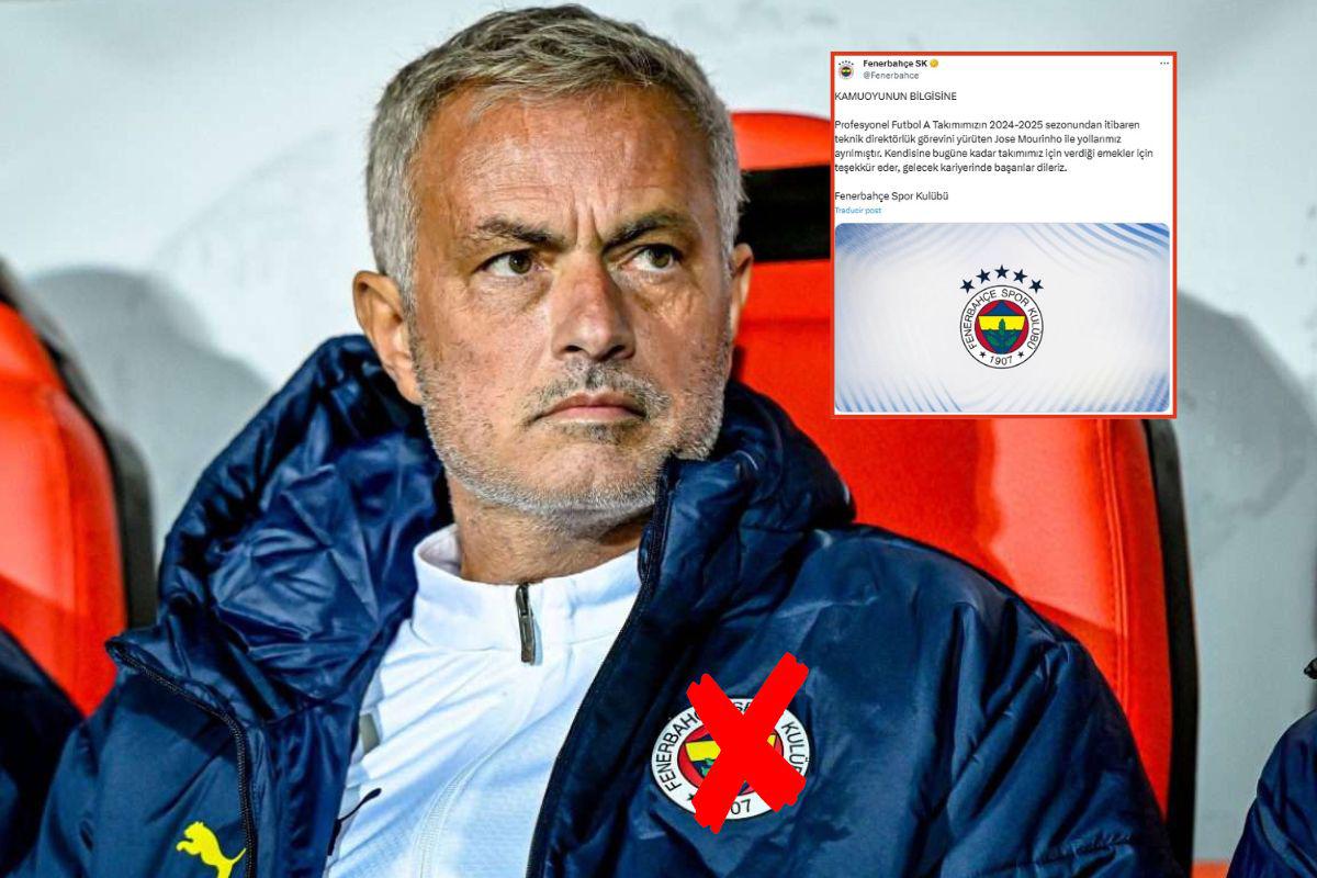Bombazo en Turquía: el Fenerbahce corrió a Mourinho con una indemnización millonaria