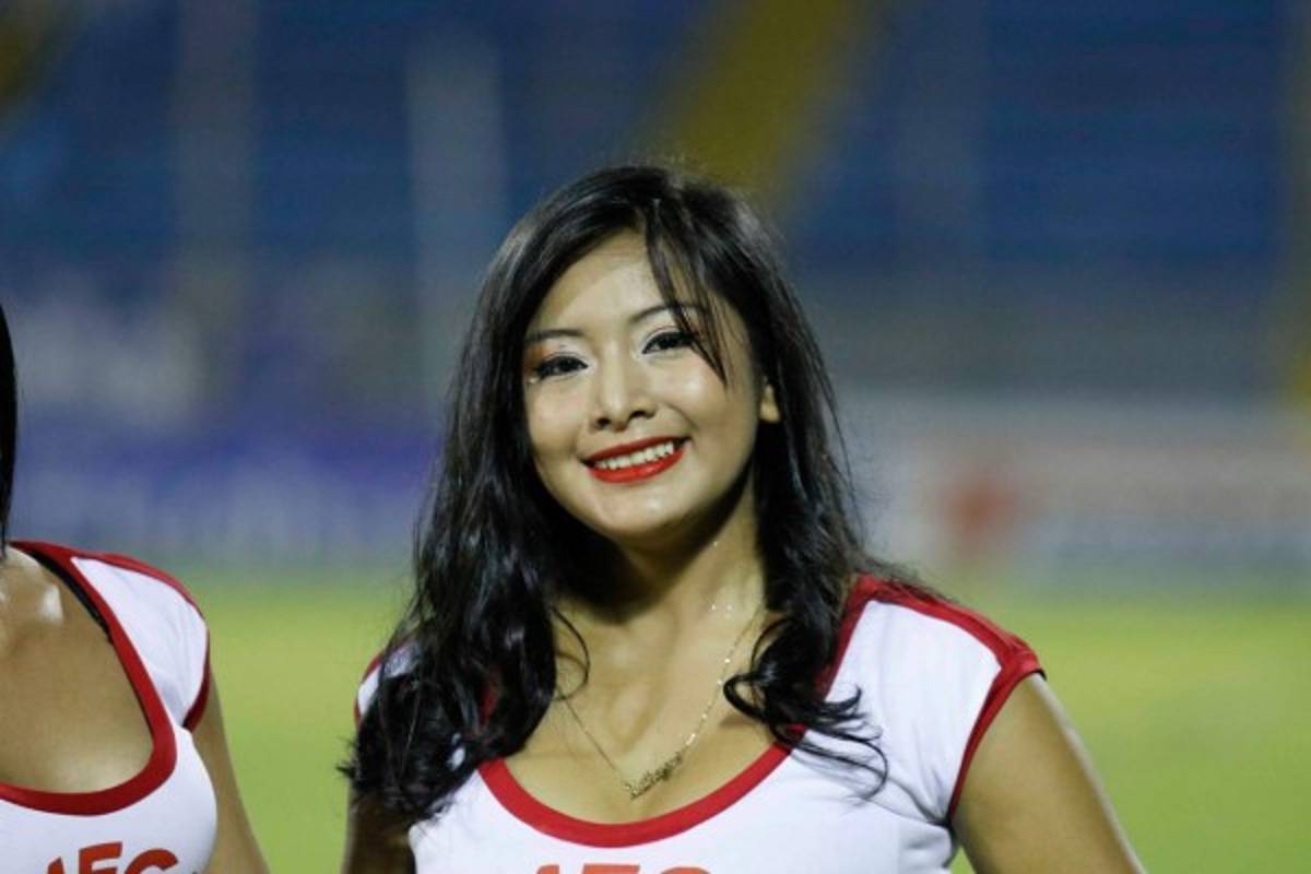 Las bellezas que se vieron en el estadio Morazán en el Real España-Platense