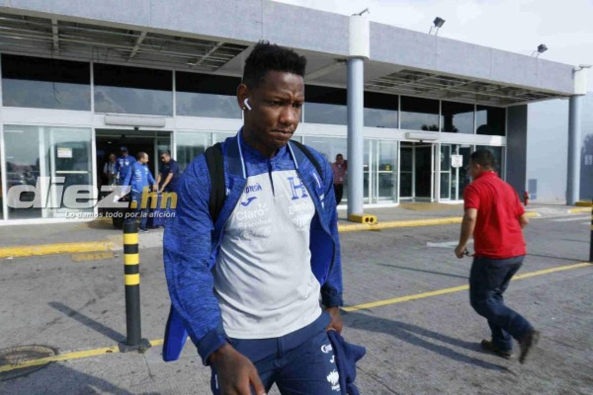 FOTOS: Jugadores de Selección de Honduras llegan tristes tras goleada ante Brasil